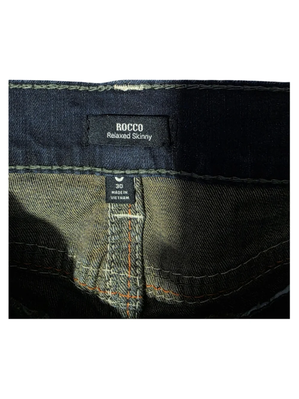 Men's True Religion Rocco Relaxed Skinny Jeans, Blue, Waist 30